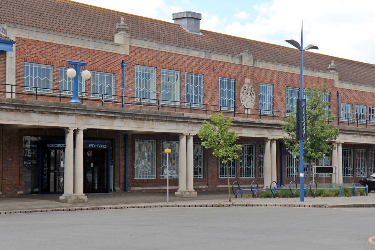 The Seacombe ferry terminal building, home of Eureka! Science and Discovery