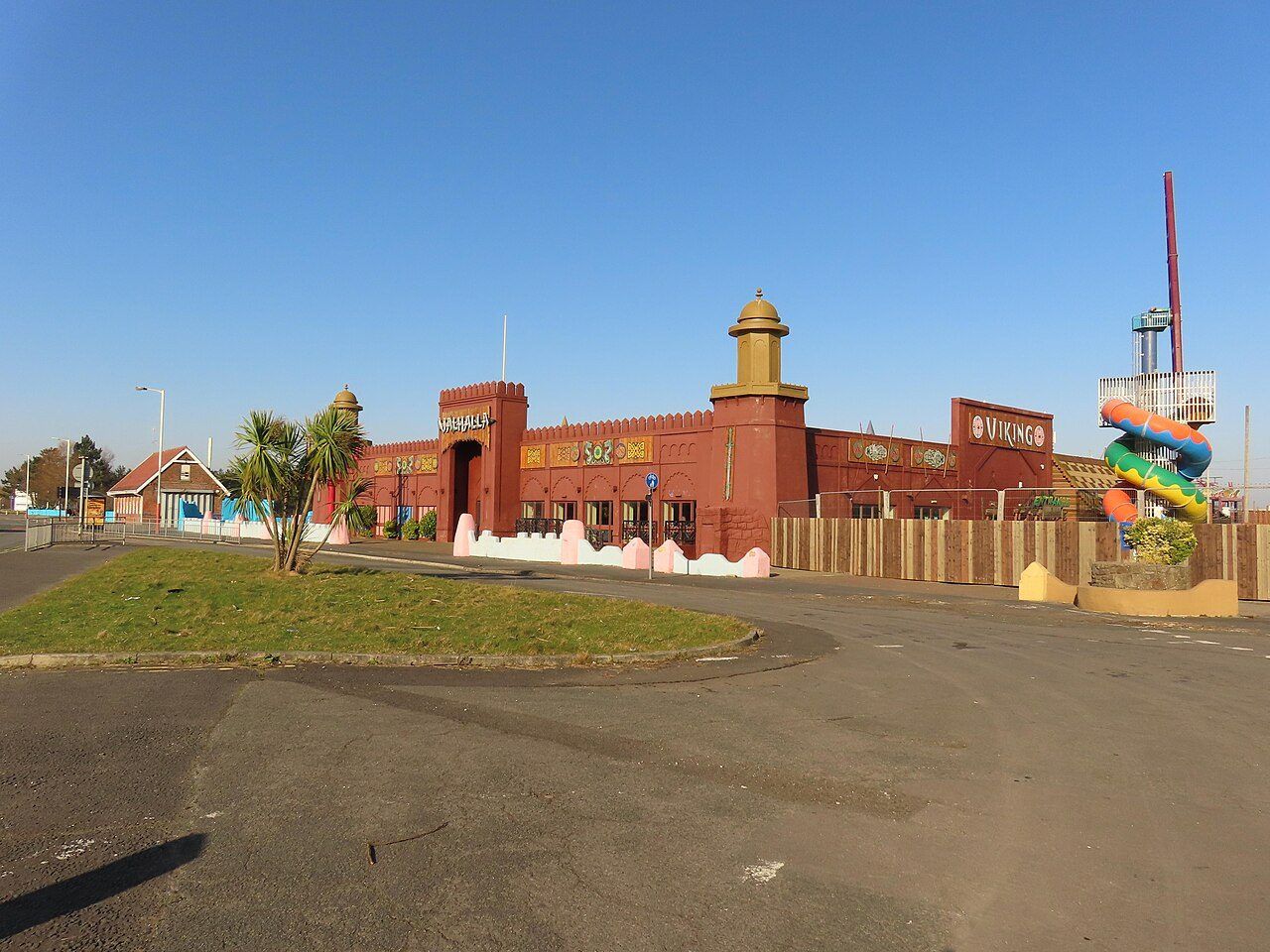 Entrance to Adventure Coast Southport on the seafront