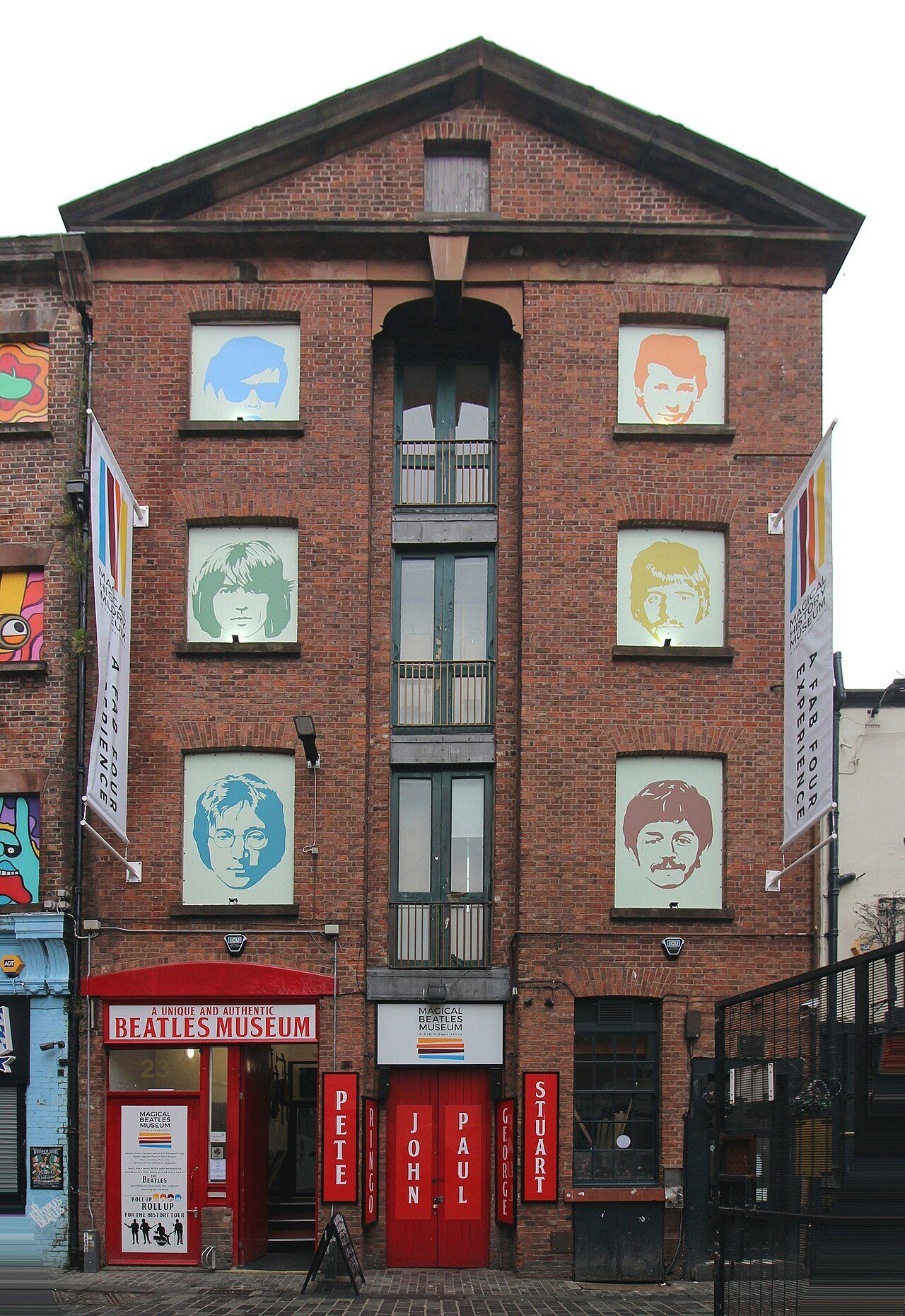 The Liverpool Beatles Museum at 23 Mathew Street