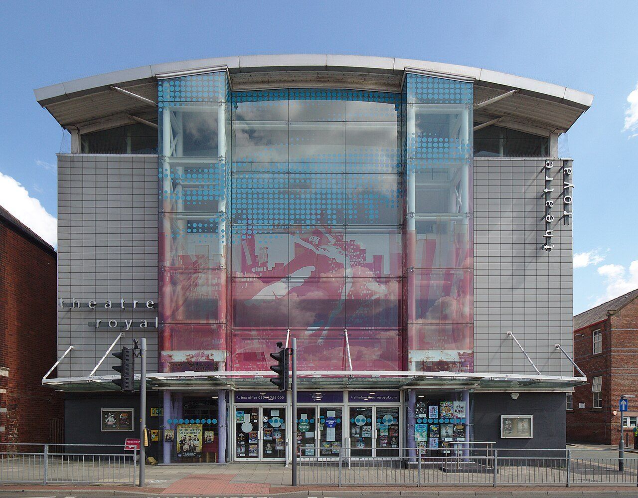 The front of St Helens Theatre Royal on Corporation Street