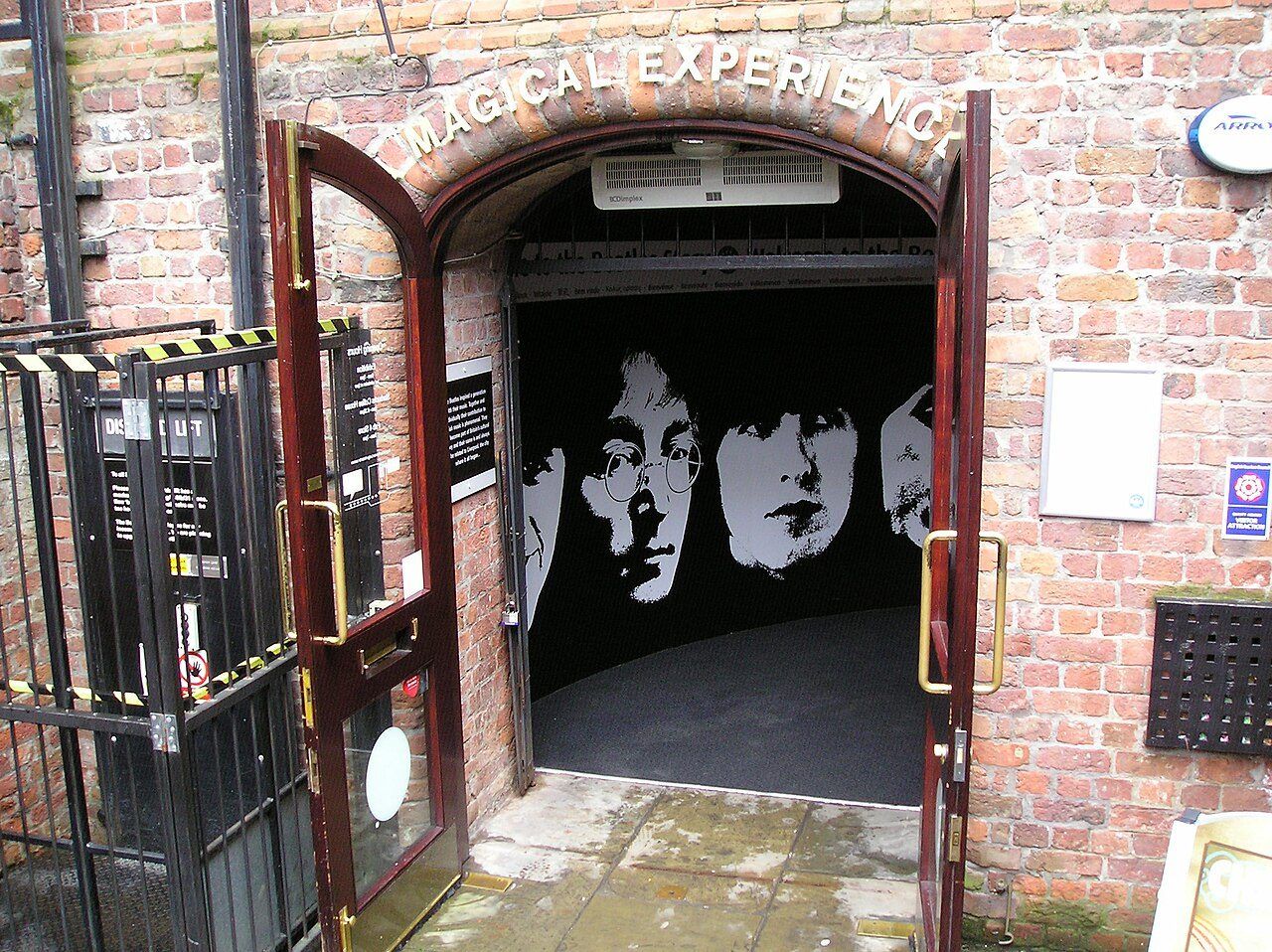 The entrance to The Beatles Story at the Royal Albert Dock